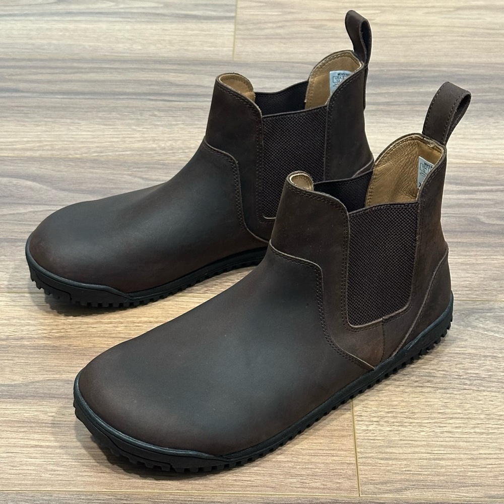 Xero Ridgeway Chelsea Boots in Dark Brown Size 13
